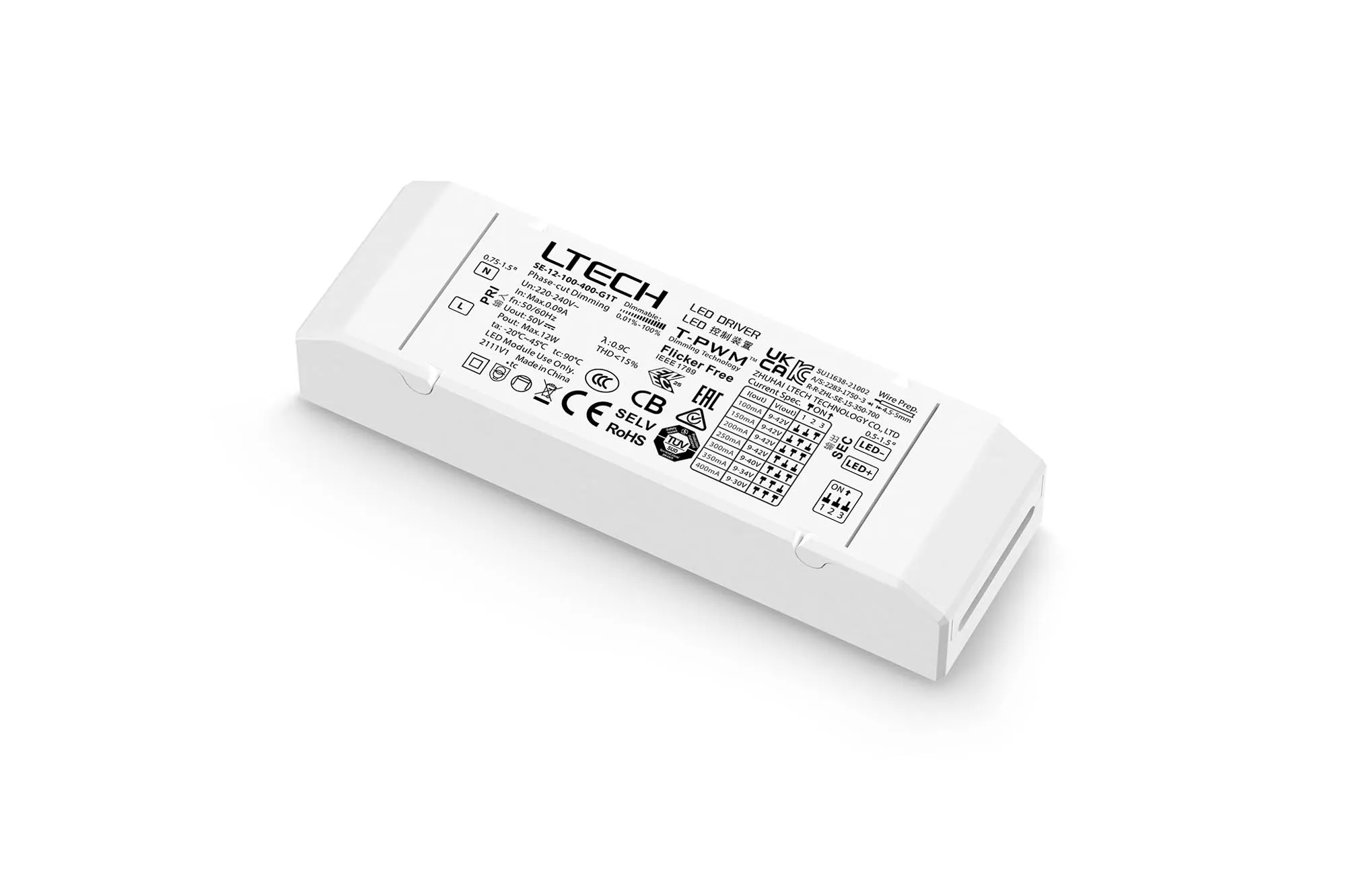 Triac Constant Current Drivers LTECH Phase cut Driver